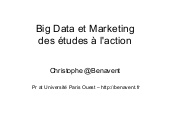 Big data des études à l'action  201...
